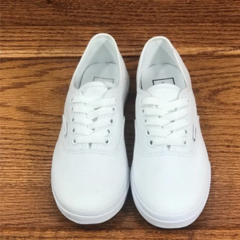Vans Authentic Lo Pro True White Shoes - Picture 2 of 7